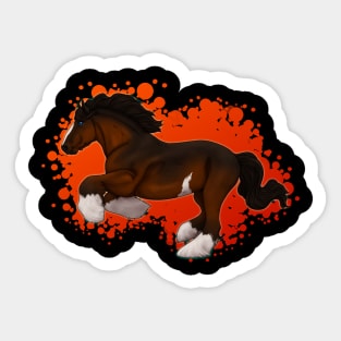 Shire Horse Bay Sticker